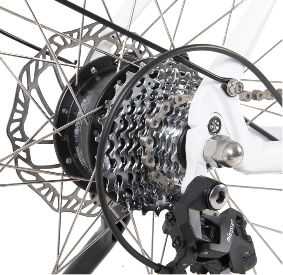 Moteur roue arrière & Batterie intégrée