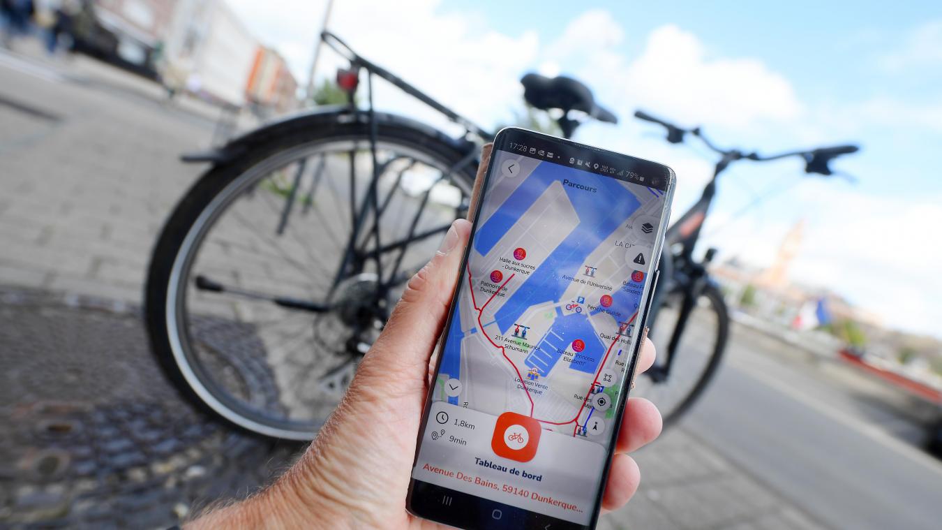 Géolocaliser vélo