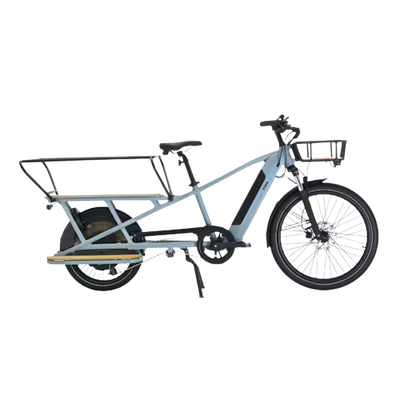 Velo Cargo Longtail Chargement Arriere R500 Electrique