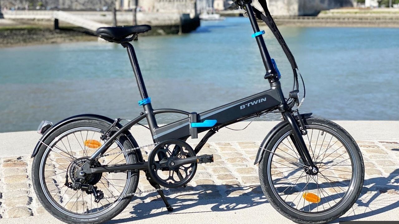 Vélo électrique pliant 20 pouces B-Twin Tilt 500