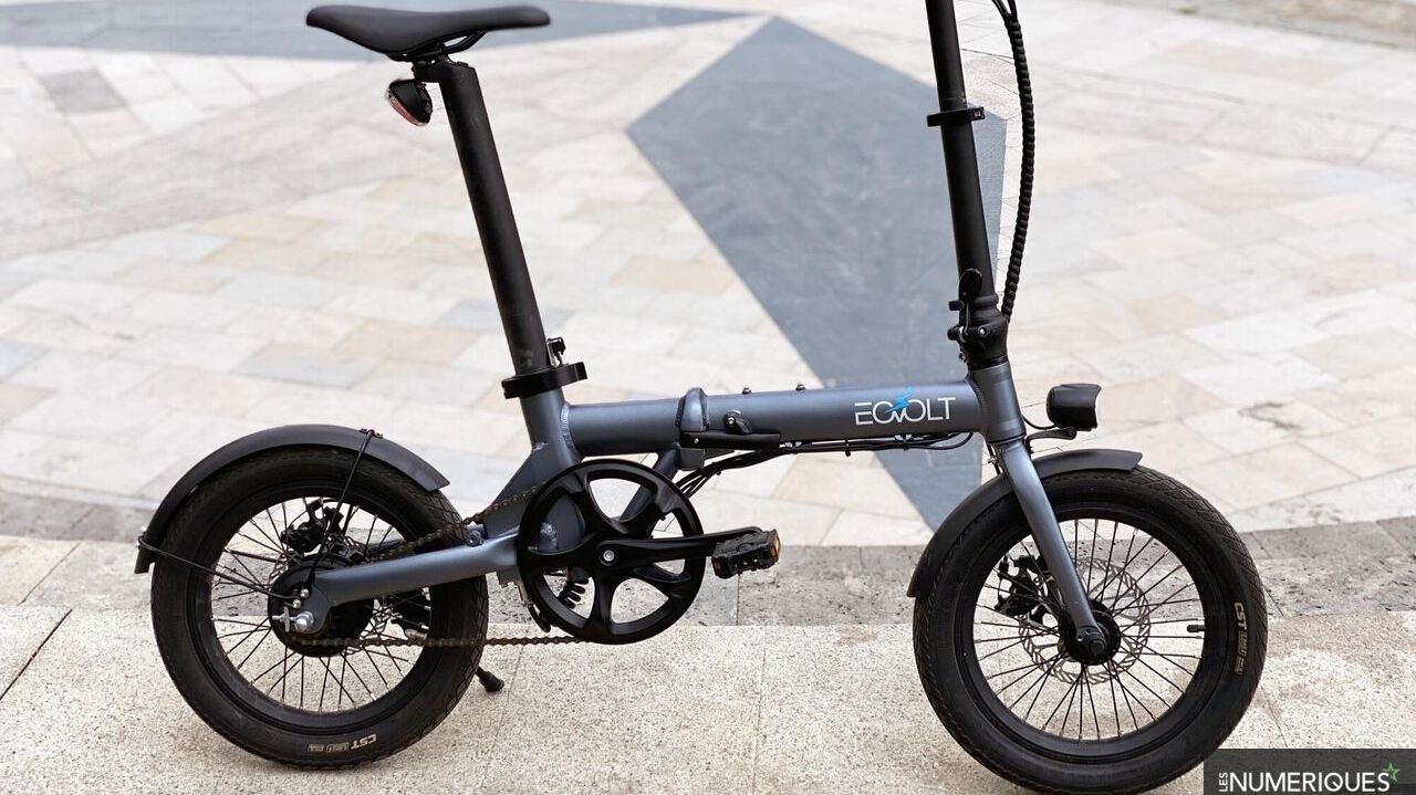 Vélo électrique pliant 15 kg Eovolt City