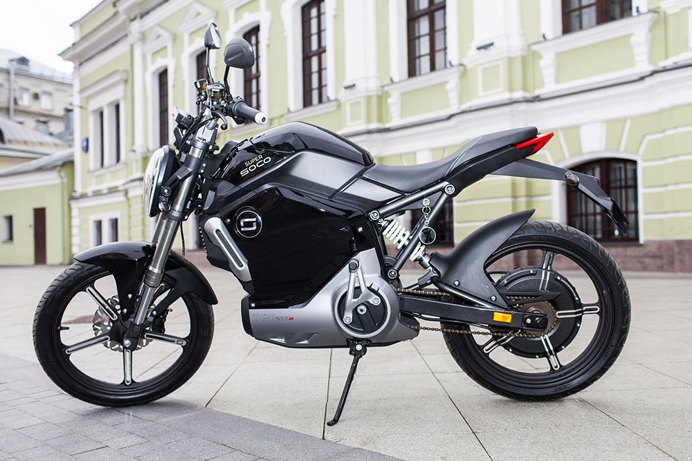moto électrique Super Soco TS