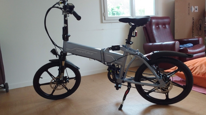 Vélo électrique pliant 20 pouces Weebike Road