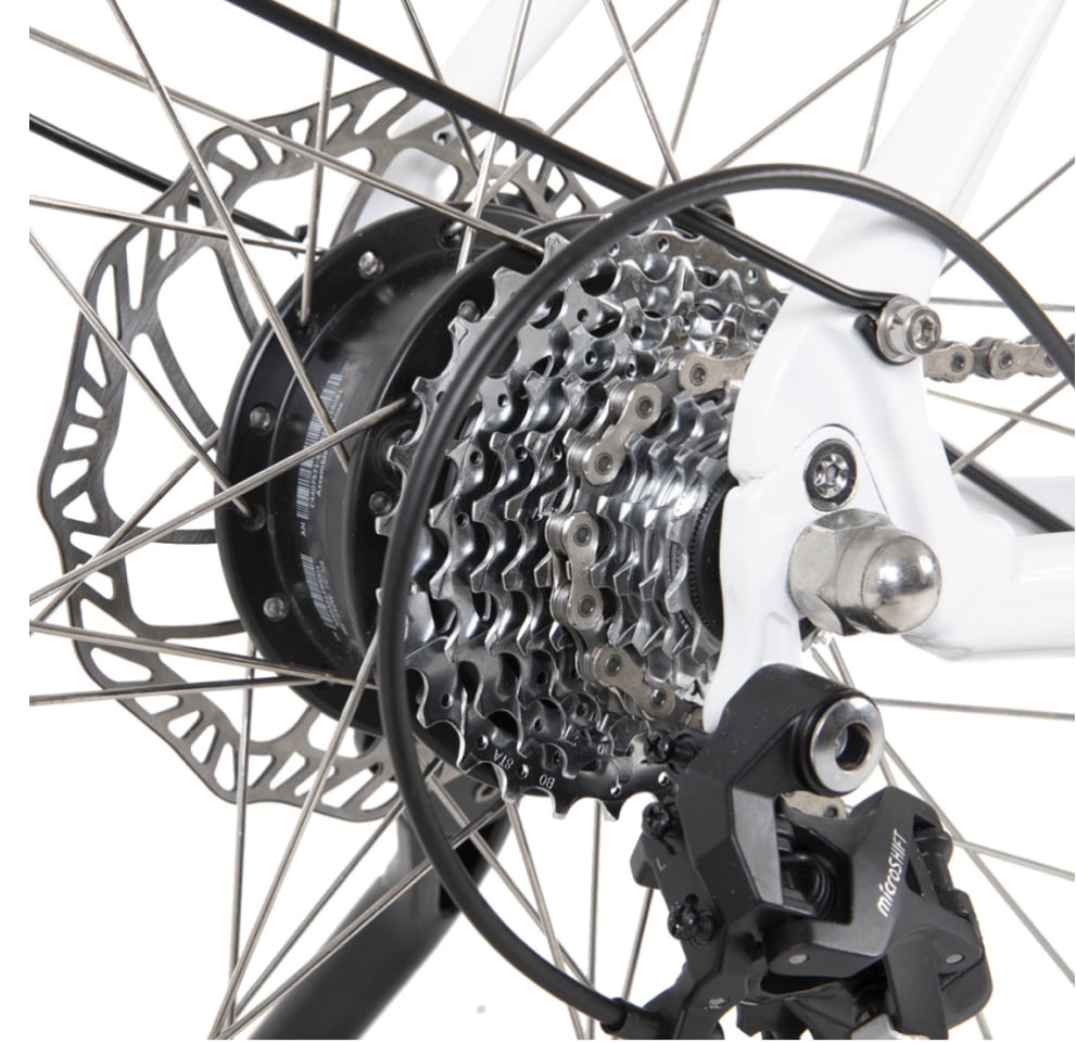 Moteur roue arrière & Batterie intégrée