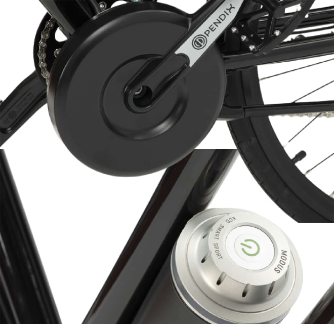 Motorisation & Batterie équipées avec PENDIX